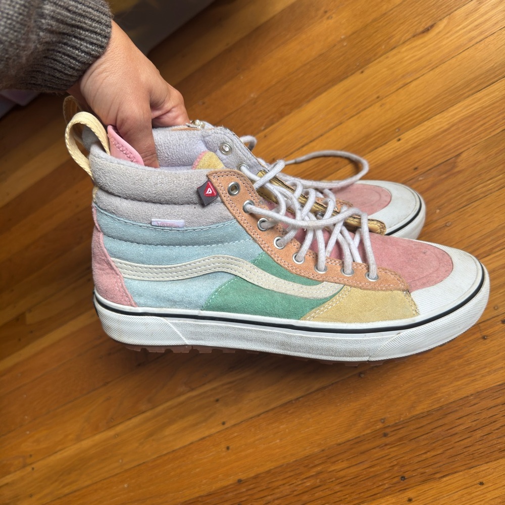Vans High-Top Ultracush Sneakers Pink pastels